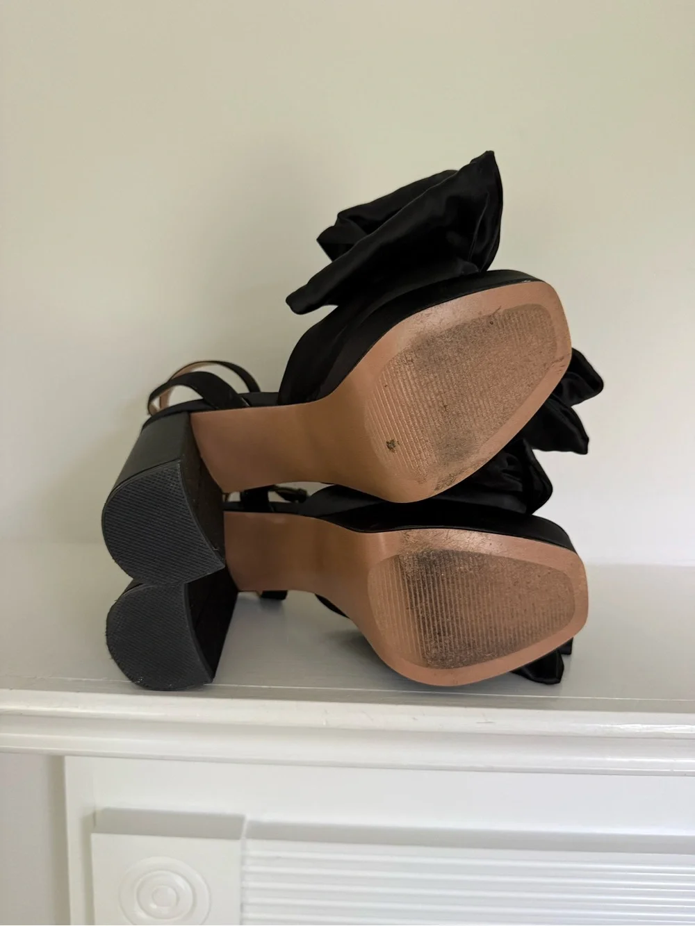 Steve Madden Lively Platform Bow Sandals